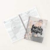 クリスマスホリデーファミリーレシピ調理師帳 ノートブック (内部)