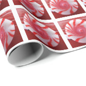 クリスマスホリデーフェスティバルペパーミントスワールキャンディ ラッピングペーパー (ロールコーナー)