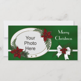 クリスマスホリデーフォトカード シーズンカード