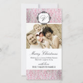 クリスマスホリデーフォトカード シーズンカード (正面)