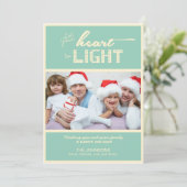 クリスマスホリデーフォトカード シーズンカード (スタンド正面)