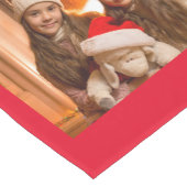 クリスマスホリデーフォトホームデコールキープ酒メディア ミディアムテーブルランナー (コーナー)