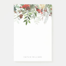 クリスマスホリデーフローラ冬 ポストイット