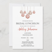 クリスマスホリデーブライダルルンチョン招待状 招待状 (正面)