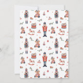 クリスマスホリデーベイビーシャワー招待状 招待状 (裏面)