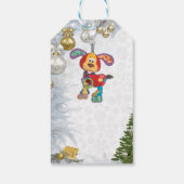 クリスマスホリデーベビーシャワー ギフトタグ (裏面)