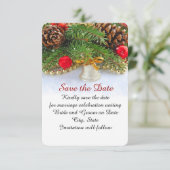 クリスマスホリデーベル日付を保存 セーブザデート (スタンド正面)