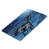 クリスマスホリデーマグネット マグネット (左側)