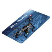 クリスマスホリデーマグネット マグネット (左側)