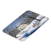 クリスマスホリデーマグネット マグネット (左側)