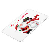 クリスマスホリデーマグネット マグネット (左側)