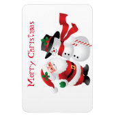 クリスマスホリデーマグネット マグネット (縦)