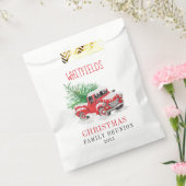 クリスマスホリデーマッチングファミリー懇親会カスタム フェイバーバッグ (封をした状態)