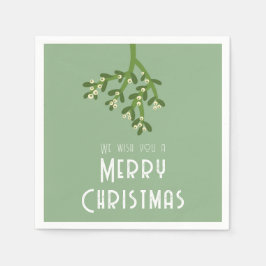 クリスマスホリデーミスタントー スタンダードカクテルナプキン