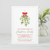 クリスマスホリデーミステレトーグリーンリーパーティー招待状 (スタンド正面)