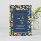 クリスマスホリデーミールホリデーパーティー 招待状 (スタンド正面)