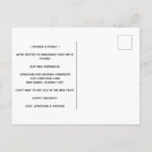 クリスマスホリデームービングサンタオンザビーチ 案内ポストカード (裏面)