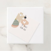 クリスマスホリデーメッセージカード フェイバータグ (インサイチュ)