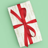 クリスマスホリデーメリークリスマススクモダンリプト ラッピングペーパーシート