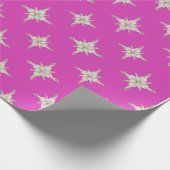 クリスマスホリデーモチーフ ラッピングペーパー (角)