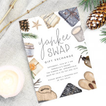 クリスマスホリデーヤンキースワップギフト交換パーティー