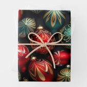 クリスマスホリデーラッピング紙 ラッピングペーパーシート (インサイチュ)