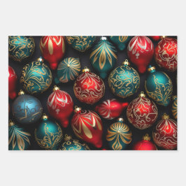 クリスマスホリデーラッピング紙 ラッピングペーパーシート