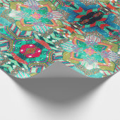 クリスマスホリデーラッピング紙 ラッピングペーパー (角)