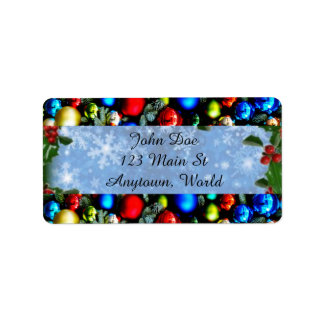 クリスマスホリデーラベル ラベル