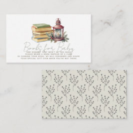 クリスマスホリデーランタン&ブックスブックリクエスト エンクロージャーカード