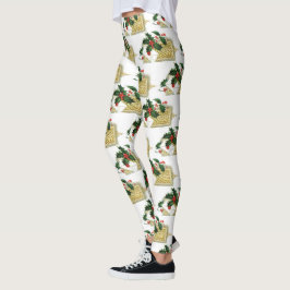 クリスマスホリデーレギンス レギンス