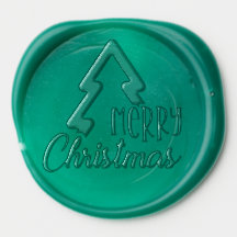 クリスマスホリデーワックスシールステッカー