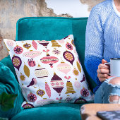 クリスマスホリデーヴィンテージレトロデコレーションボーブル クッション