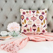 クリスマスホリデーヴィンテージレトロデコレーションボーブル クッション