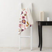 クリスマスホリデーヴィンテージレトロデコレーションボーブル シェルパブランケット (インサイチュ)