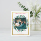 クリスマスホリデー写真はがき シーズンポストカード (スタンド正面)