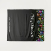 クリスマスホリデー写真用背景パーティータペストリー タペストリー (正面(横))