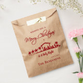 クリスマスホリデー出生テーマお気に入りバッグ フェイバーバッグ (封をした状態)