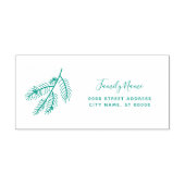 クリスマスホリデー差出人住所自己スタンプ セルフインキングスタンプ (デザイン)