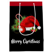 クリスマスホリデー抱き枕 ミディアムペーパーバッグ (裏面)