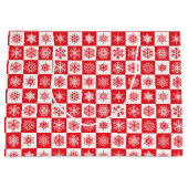 クリスマスホリデー抱き枕 ラージペーパーバッグ (正面)