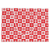 クリスマスホリデー抱き枕 ラージペーパーバッグ (裏面)