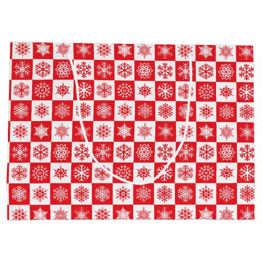 クリスマスホリデー抱き枕 ラージペーパーバッグ (裏面)