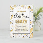クリスマスホリデー招待状 招待状 (スタンド正面)