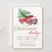 クリスマスホリデー招待状 招待状 (正面)