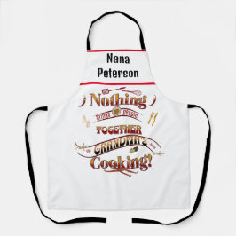 クリスマスホリデー料理ギフトグランマ エプロン