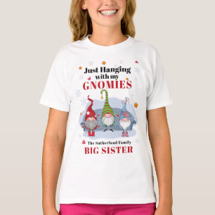 クリスマスホリデー格言ファミリーマッチングシスター Tシャツ