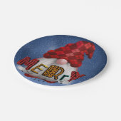 クリスマスホリデー格言 ペーパープレート (アングル)