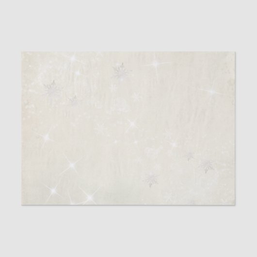 クリスマスホリデー紙ティシュノーフレーク 薄葉紙 (正面)