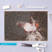 クリスマスホリデー素朴ヴィンテージ格言 薄葉紙 (クラフト)